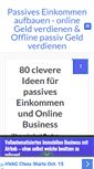Mobile Screenshot of passives-einkommen-aufbauen.com